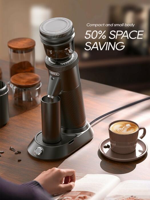 HiBREW G5 Coffee Grinder - 48mm Conical Burr Electric image 2