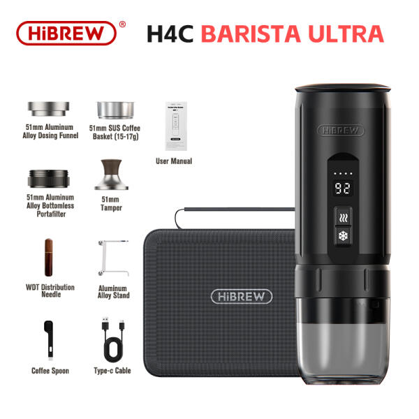 HiBREW H4C Black – Portable Espresso Maker Ultra image 0