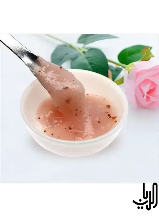 قناع جيلي من الورد البلغاري مع قطع من الورد image 0