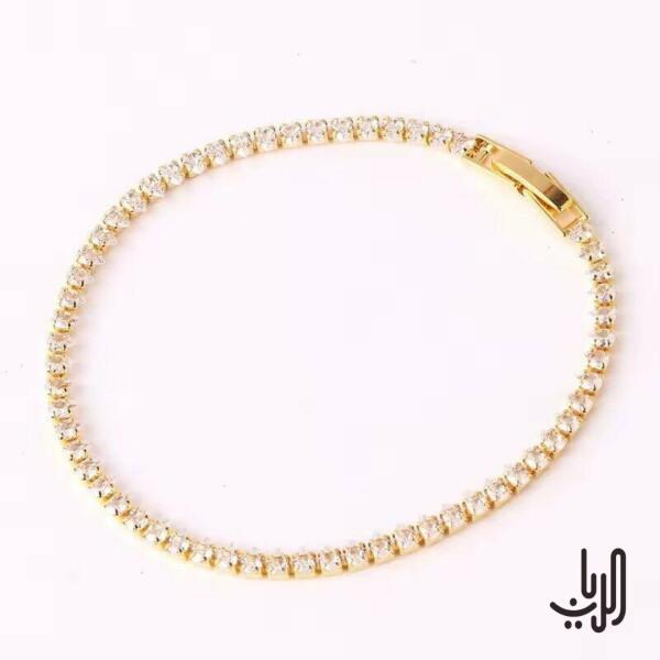 قلادة مرصعة بسلسلة من الزركون image 5