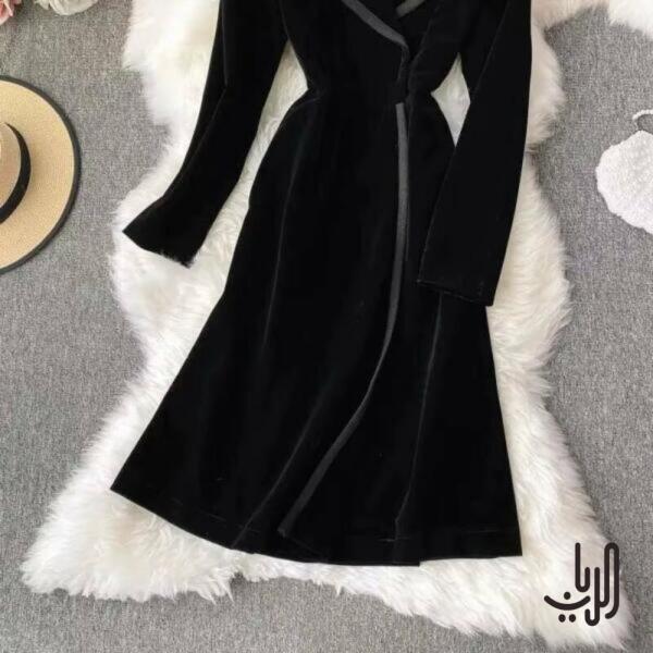 فستان بليزر مخملي image 2
