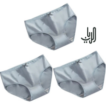 ٣ قطع سراويل قطنيه عمليه مزينه بفيونكا image 4