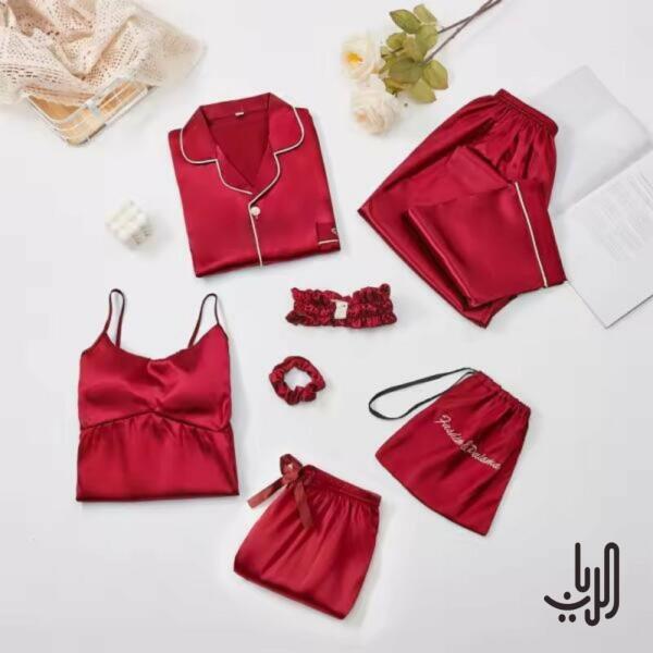 طقم بيجامات مكون من 7 قطع image 1