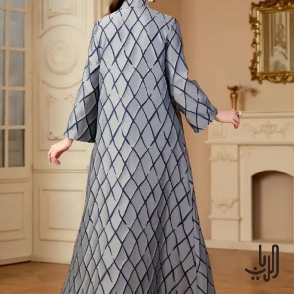 دراعة نسائية راقيه مخططة image 4