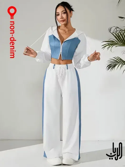 طقم رياضي كاجوال بتصميم كورسيه  image 4