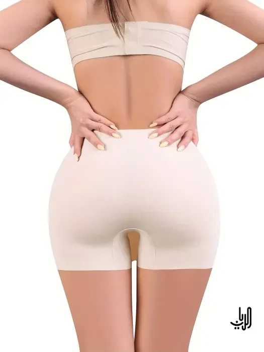 تنورة شورت ٢في ١ بتصميم مدمج و خصر مرتفع image 3