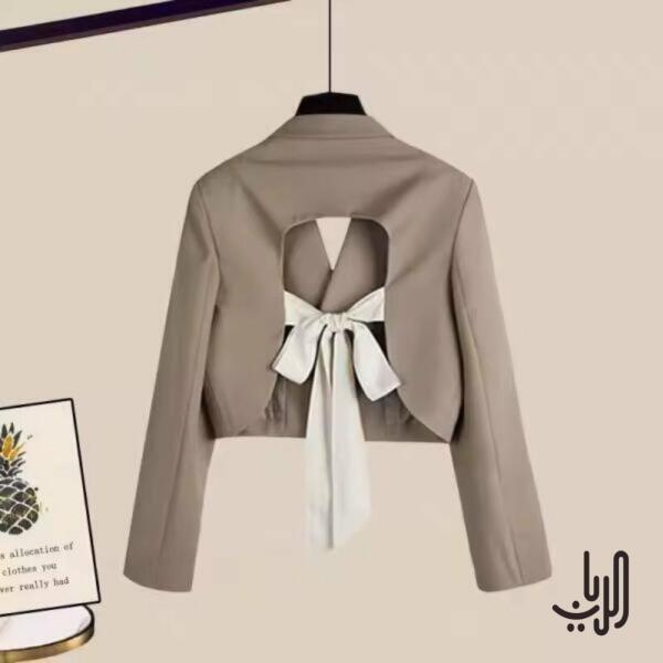 طقم جاكيت وفستان متناسق image 3