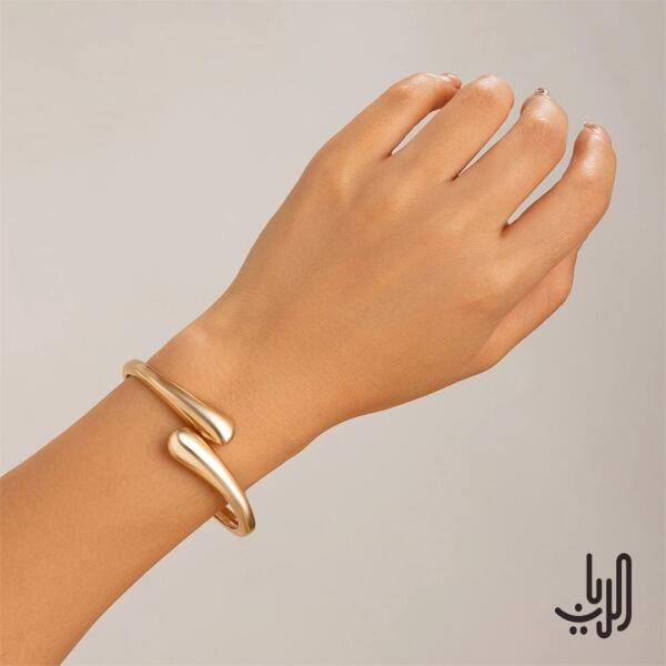 سوارة واسعة معدنية دائرية image 0