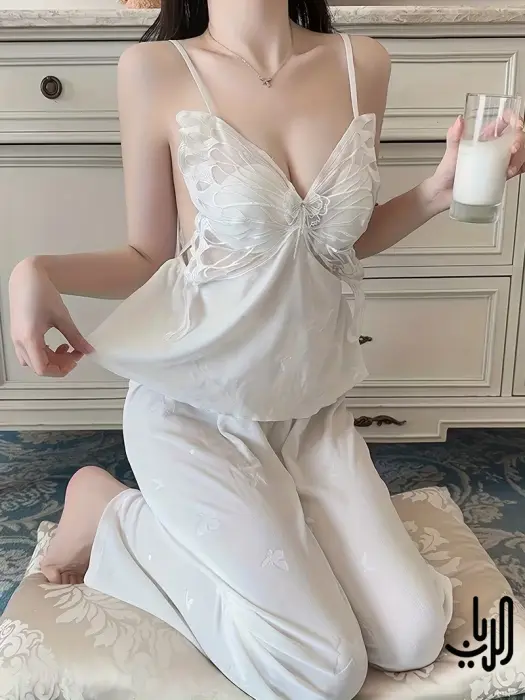 بيجامة بتصميم الفراشة الحالمة image 0