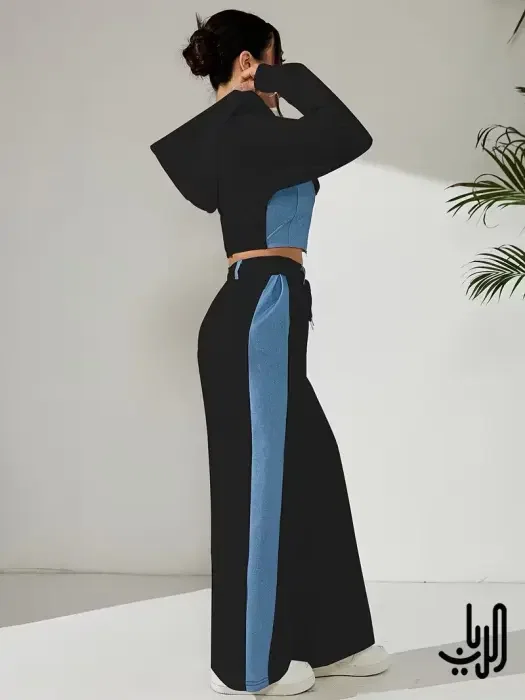 طقم رياضي كاجوال بتصميم كورسيه  image 3