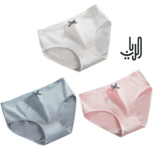 ٣ قطع سراويل قطنيه عمليه مزينه بفيونكا image 0