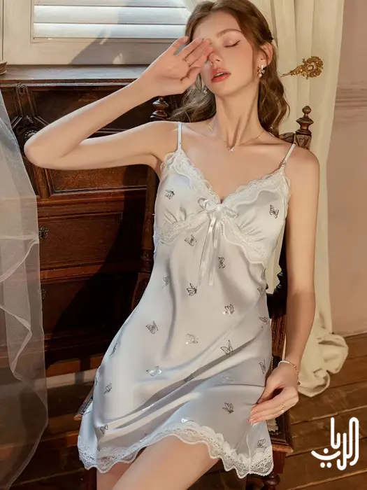 قميص نوم ساتان ناعم  image 3