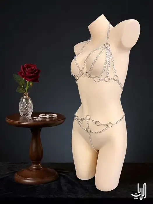طقم ملابس داخلية معدنية  image 3
