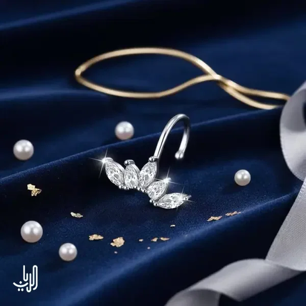 اقراط للزينة بلا ثقوب بريق فائق لأناقة اذنك image 3