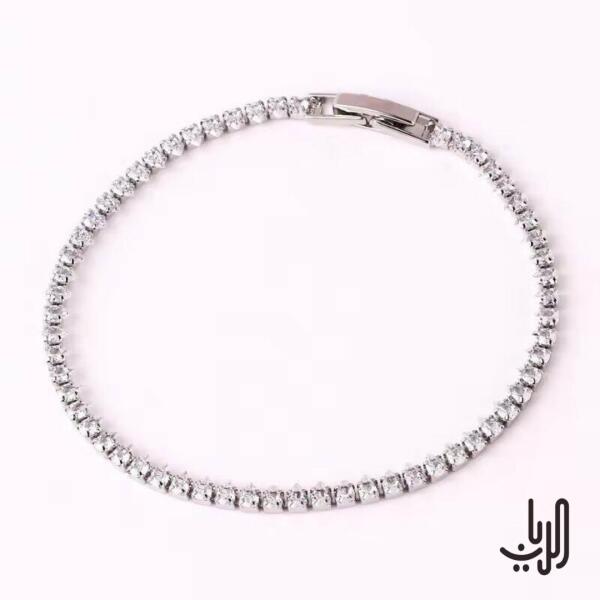 قلادة مرصعة بسلسلة من الزركون image 4
