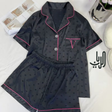 بيجامة من الساتان الراقي  image 0