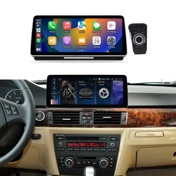 شاشة سيارة الفئة الثالثه 10.25" بوصه  BMW E90 E91 E92 E93  (للسياره بدون idrive ) مع الماوس بنظام Linux System  image 0