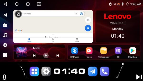 شاشه لينوفو اندرويد 10"بوصه مقبض مزدوج (دايموند) ذاكرة (RAM) سعة 2 جيجابايت وذاكرة (ROM) سعة 32 جيجابايت image 12