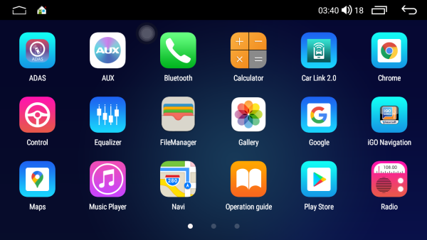 شاشه اندرويد 9 " وينكا موديل اس S360 ذاكرة (RAM) سعة 4 جيجابايت وذاكرة (ROM) سعة 32 جيجابايت image 6