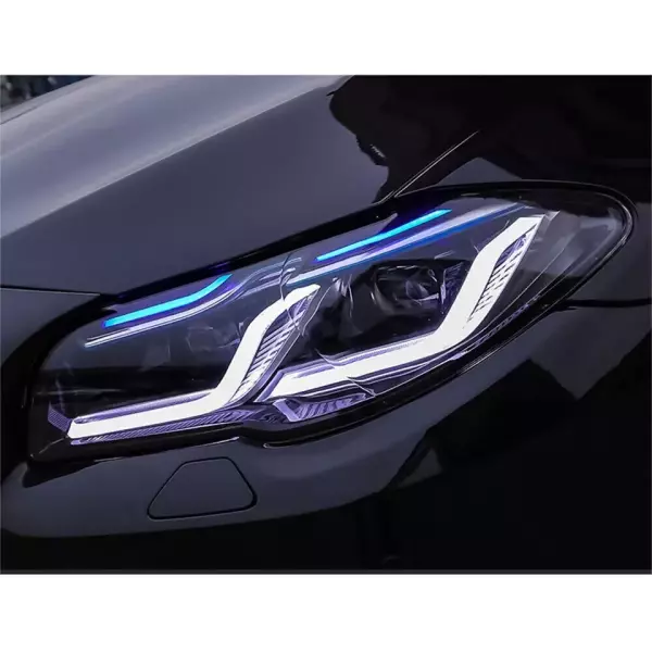 مصابيح أمامية  LED  لسيارة BMW الفئة الخامسة F10 F18 2011-2017 بدون نظام AFS مناسبه للهالوجين image 1