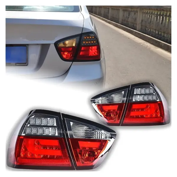 مصابيح خلفية لسيارة BMW الفئة الثالثة E90 2005-2008 image 1
