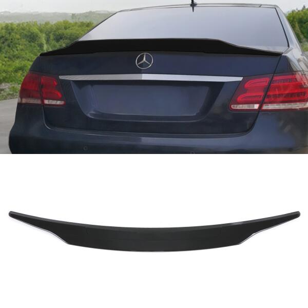 سبويلر جناح خلفي أسود لامع بتصميم PSM لسيارة مرسيدس E-Class W212 image 0