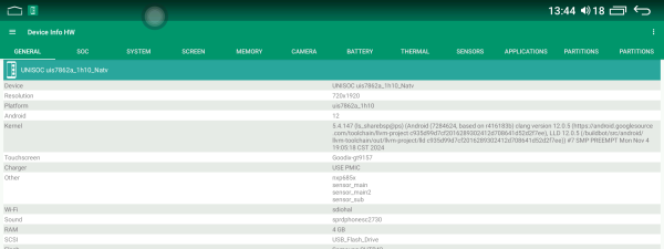 شاشه اندرويد 12.3" بوصه  وينكا موديل اس S370 ذاكرة (RAM) سعة 4 جيجابايت وذاكرة (ROM) سعة 64 جيجابايت (ستايل BMW) image 7