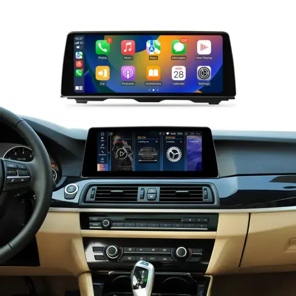 شاشة سيارة الفئة الخامسة BMW F10 (من 2013 إلى 2016)  10.25 بوصه تعمل بنظام Linux System NPT image 0
