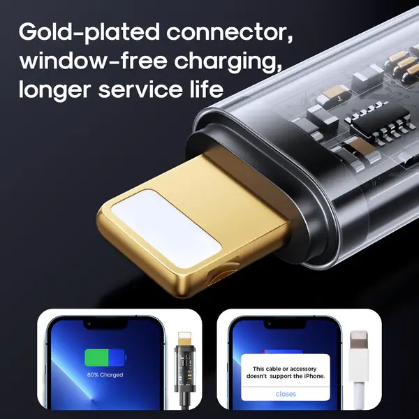 JOYROOM S-UL012A20 2M USB-A to Lightning Cable  image 3