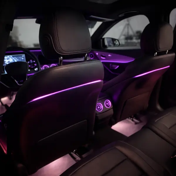 طقم الإضاءة المحيطية الكامل لمرسيدس C-Class W205 موديلات 2015–2021 image 2