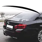  سبويلر جناح صندوق السيارة باللون الأسود اللامع لسيارة BMW الفئة الخامسة F10 M5 Style 2017-2010 image 0
