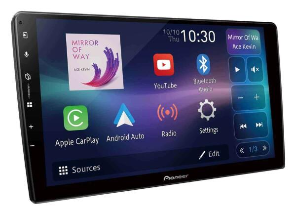 شاشة بايونير DMH-AP6650BT 9 بوصة – تجربة ذكية مع كار بلاي وأندرويد أوتو لاسلكي بجودة Pioneer الأصلية image 0
