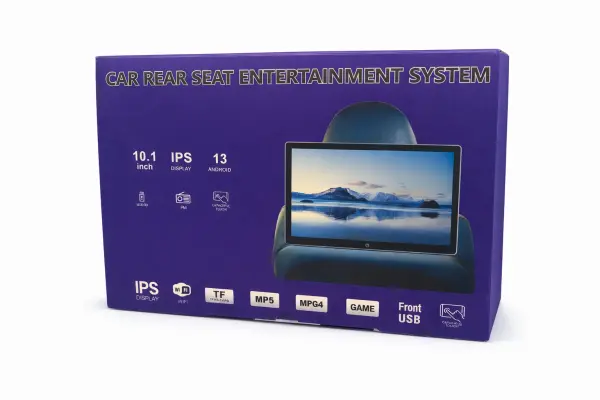 طقم شاشات مخدع 10" اندرويد 2 جيجا (RAM) و 32 جيجا (ROM ) image 0