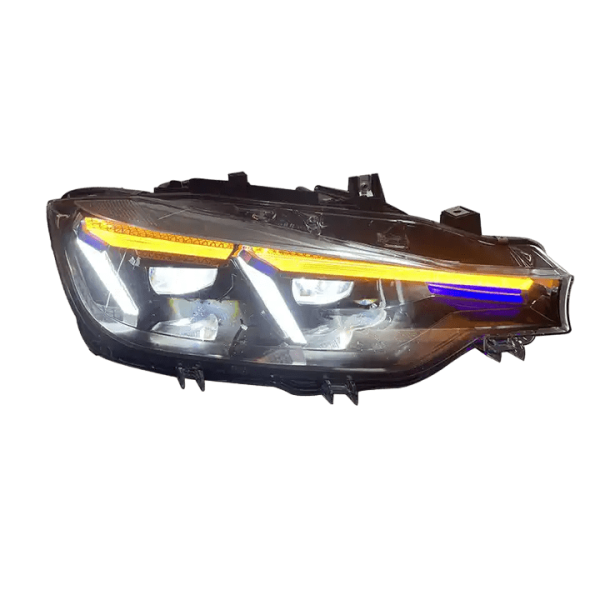 مصابيح أمامية شكل تعديل LED لسيارة BMW الفئة الثالثة F30/F31 مناسب لـ HID image 0