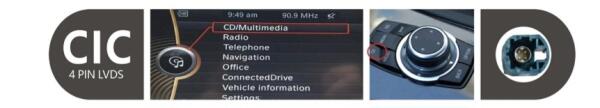واجهة CarPlay اللاسلكية و Android Auto لنظام CIC في BMW الفئة السابعة (F01/F02) image 2