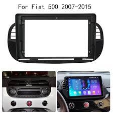  فريم شاشه 9" فيات 500 2007-2015 لون اسود image 0