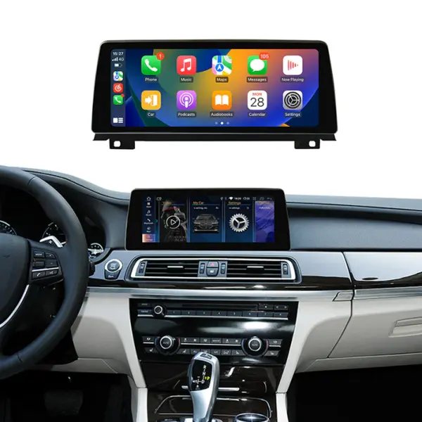 شاشة سيارة الفئة السابعه BMW F02 \ F01 (من 2009 إلى 2012) 10.25 بوصه تعمل بنظام Linux System CIC image 0