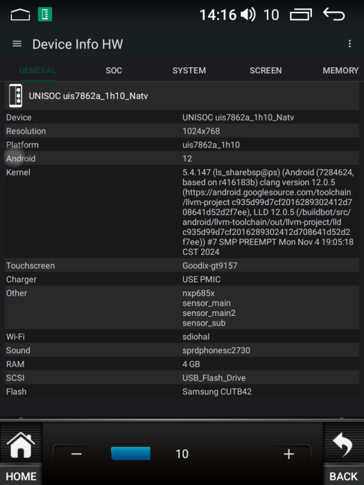 شاشه اندرويد 9.7" بوصه تسلا ستايل وينكا موديل اس S370 ذاكرة (RAM) سعة 4 جيجابايت وذاكرة (ROM) سعة 64 جيجابايت image 6