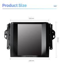 فريم شاشه 9.7" بوصه تسلا ستايل تويوتا فورتشنر 2019 image 1