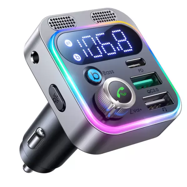  JOYROOM JR-CL16 48W Car Wireless FM Transmitter image 0