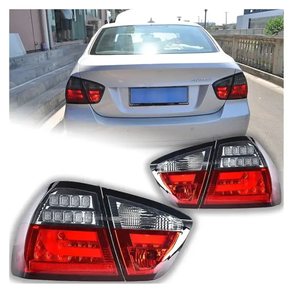مصابيح خلفية لسيارة BMW الفئة الثالثة E90 2005-2008 image 2