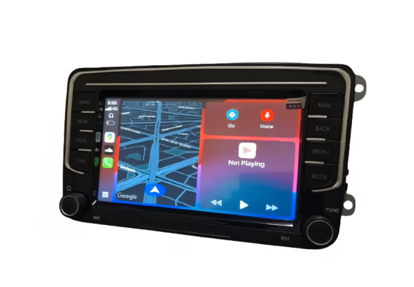 شاشه اندرويد المقاس الاصلى 7" لسياره VW ذاكرة (RAM) سعة 2 جيجابايت وذاكرة (ROM) سعة 32 جيجابايت image 3