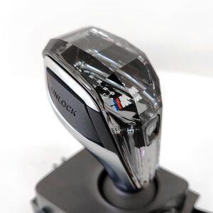مقبض ناقل الحركة الكريستالي لسيارات BMW نظام (CIC) image 2