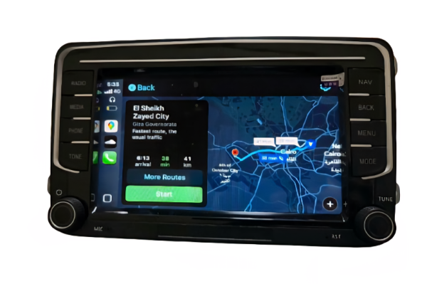 شاشه اندرويد المقاس الاصلى 7" لسياره VW ذاكرة (RAM) سعة 2 جيجابايت وذاكرة (ROM) سعة 32 جيجابايت image 2