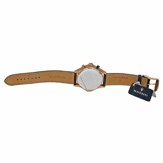 MASERATI LEATHER NAVY FRAME ROSE GOLD image 4