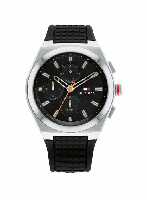 TOMMY HILFIGER RUBBER BLACK FRAME SILVER 1791898 image 0