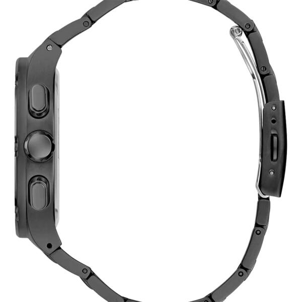 GUESS METAL BLACK - BLACK DIAL - WHITE ACCENT image 3