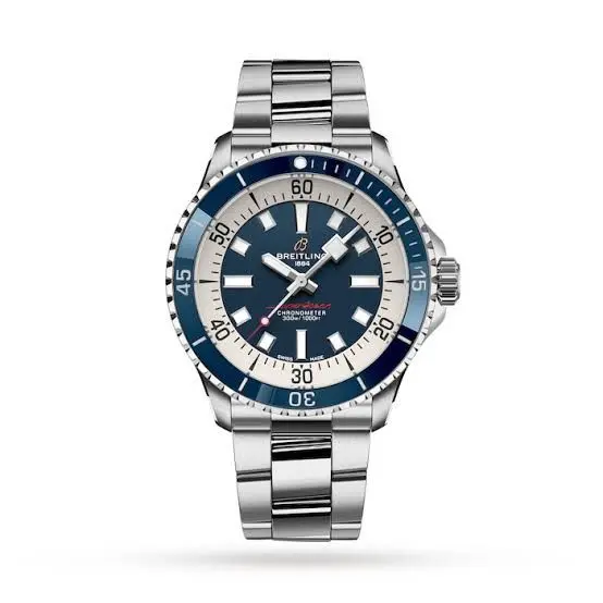 BREITLING Superocean Automatic 42 blue dial  image 0