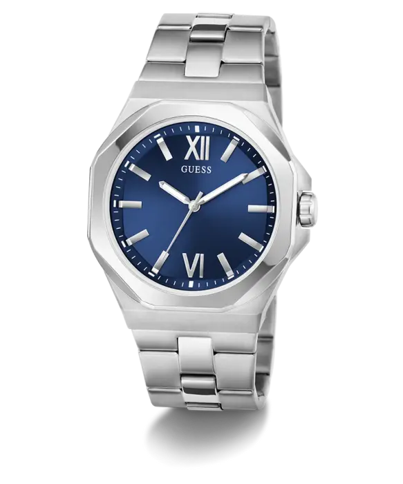 GUESS Mens Silver Tone Analog Watch -GW0849G1 image 0