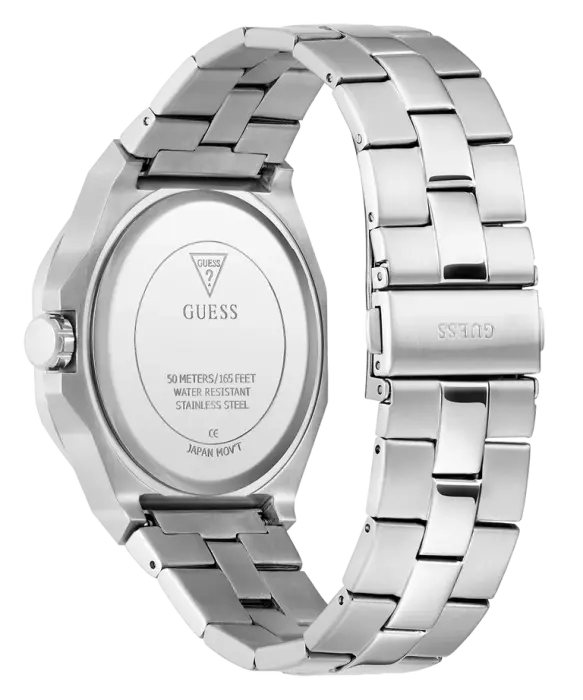 GUESS Mens Silver Tone Analog Watch -GW0849G1 image 1